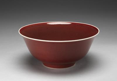 图片[2]-Bowl with copper red glaze, Ming dynasty (1368-1644)-China Archive
